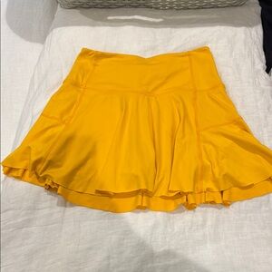 FP Movement Vibrant Orange Women's Athletic Skirt